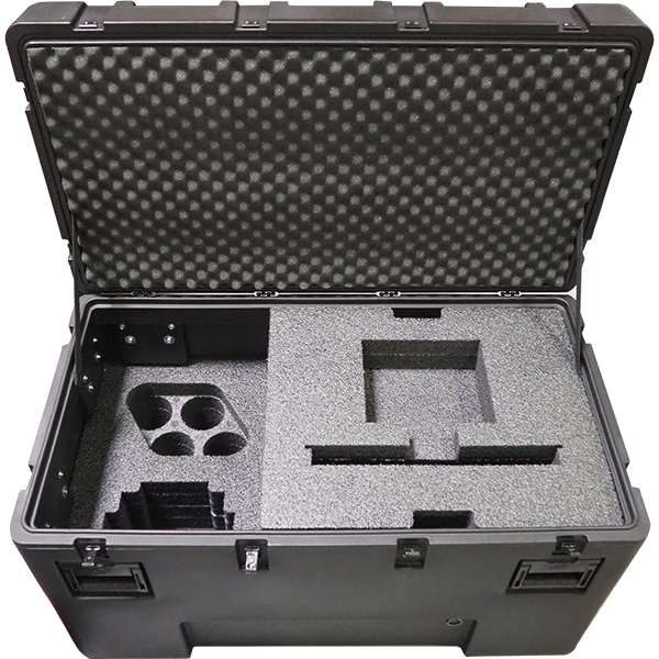 custom foam insert in a Pelican Case